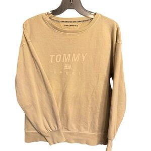 Vintage Tommy Hilfiger Sport Tan Crewneck Sweatshirt